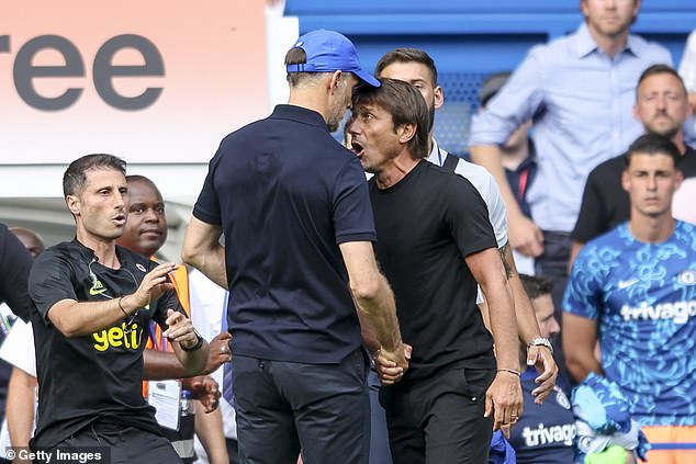 Conte issues SAVAGE message to Chelsea’s Tuchel after angry London derby